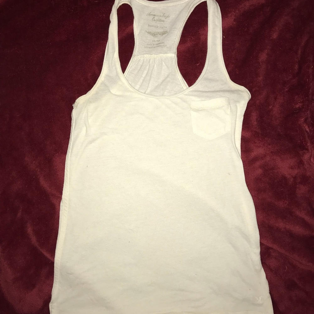 White tank top